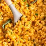 One Pot Pumpkin Mac and Cheese