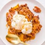 Pumpkin Pecan Cobbler