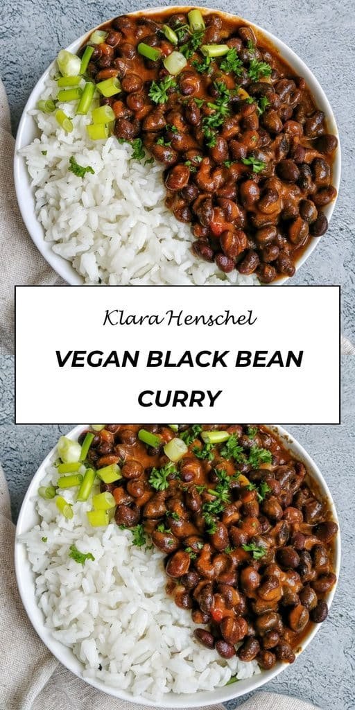 Vegan Black Bean Curry 5 Vegan Black Bean Curry – Easy Flavorful Hearty Plant Based Dinner