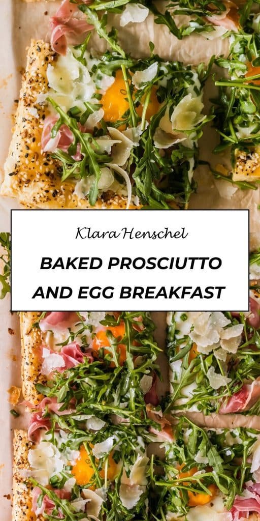 Baked Prosciutto and Egg Breakfast Tart 5 Baked Prosciutto and Egg Breakfast Tart – Easy Brunch Recipe