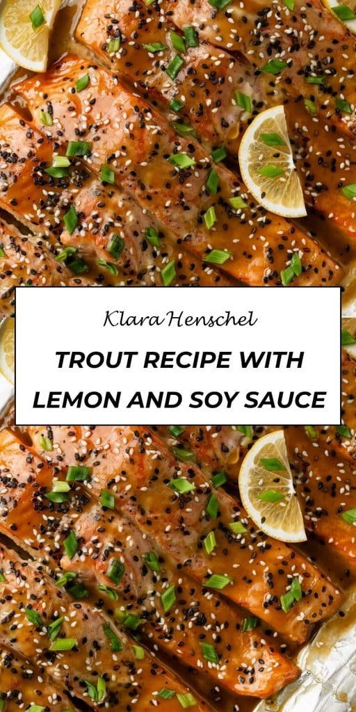 Baked Trout Recipe With Lemon and Soy Sauce 5 Baked Trout Recipe with Lemon and Soy Sauce – Easy Flavorful Fish Dinner