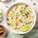Creamy Poblano Corn Soup