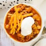 Crockpot Turkey Pumpkin Chili