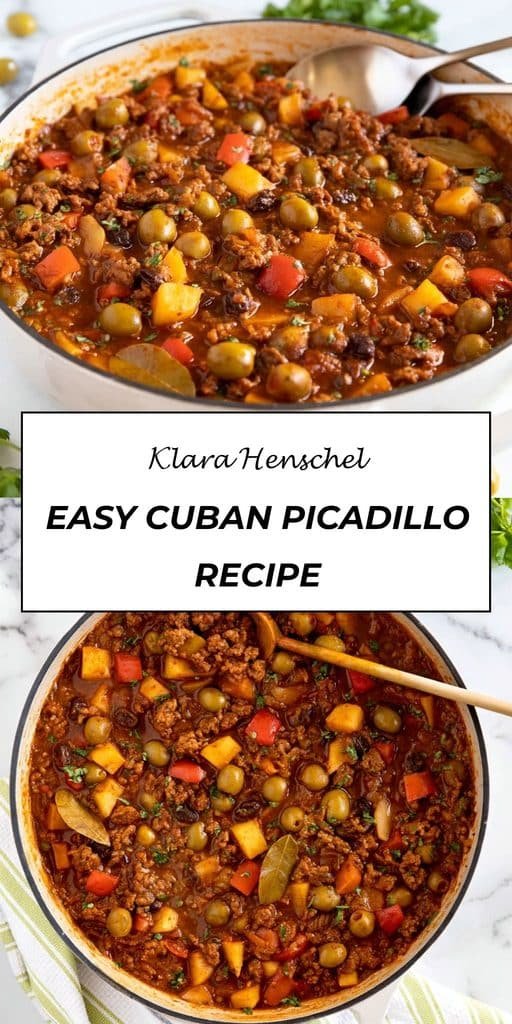 Cuban Picadillo 5 Cuban Picadillo – Easy Traditional Cuban Ground Beef Recipe