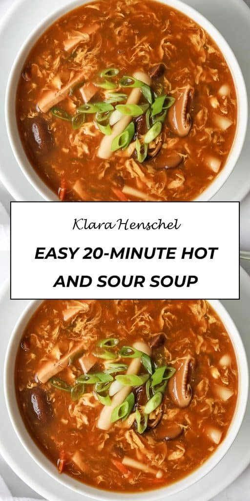 Easy 20-Minute Hot and Sour Soup 5 Easy 20 Minute Hot and Sour Soup – Quick Chinese Soup Recipe
