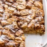 Easy Cinnamon Roll Casserole 7 ingredients