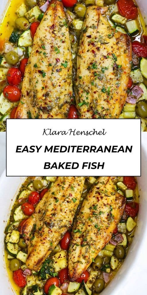 Easy Mediterranean Baked Fish 5 Easy Mediterranean Baked Fish – Healthy Flavorful Simple Dinner