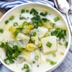 Irish Colcannon Potato Soup