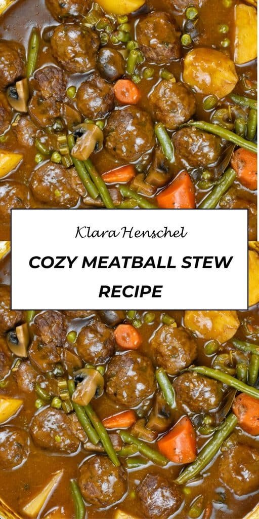 Meatball Stew Recipe 5 Meatball Stew Recipe – Hearty Cozy Easy One Pot Dinner
