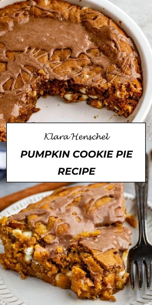 Pumpkin Cookie Pie Recipe 5 Pumpkin Cookie Pie Recipe – Easy Chewy Fall Dessert