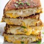 Sauerkraut Grilled Cheese with and Dijon
