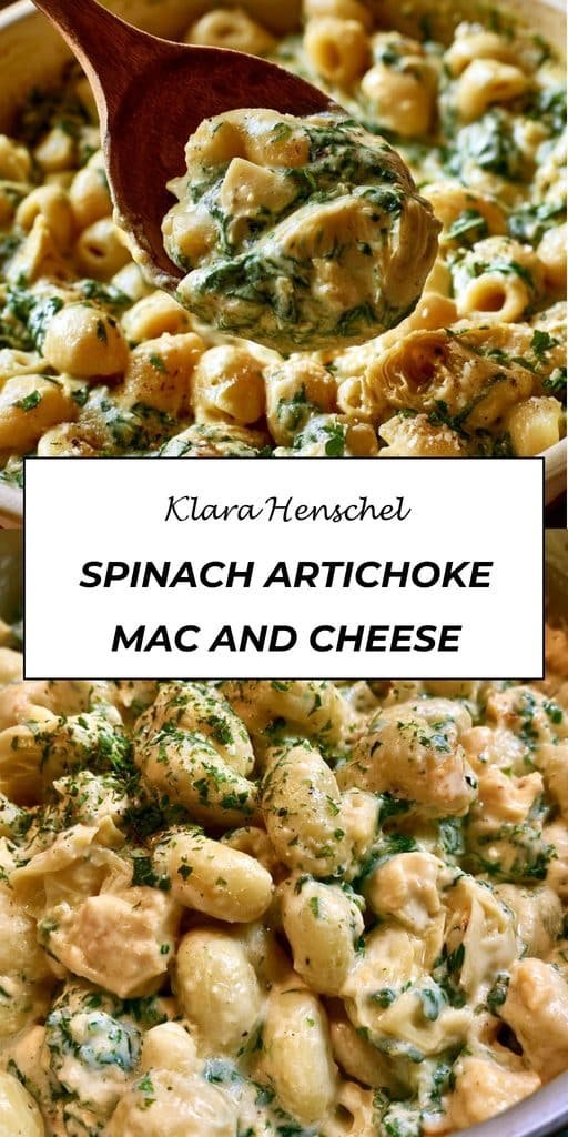 Spinach Artichoke Mac and Cheese 5 Spinach Artichoke Mac and Cheese – Creamy Cheesy Easy Comfort Food